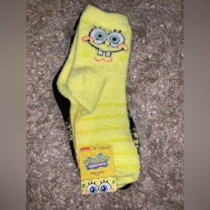 Nickelodeon SpongeBob Bright Yellow Socks - 2 pack